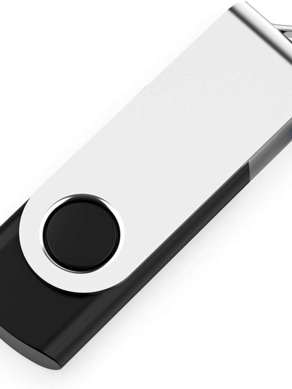 2 Pack 64GB USB Flash Drive USB 2.0 Swivel Thumb Drives Memory Stick Black - Picture 5 of 5